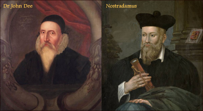 Dr John Dee Nostradamus Portraits