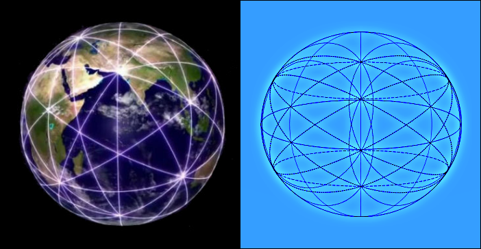 Earth Energy Grid Patterns