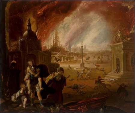 Bronze Age Collapse Fire