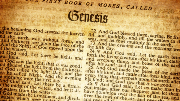 Genesis Bible Opening Passage